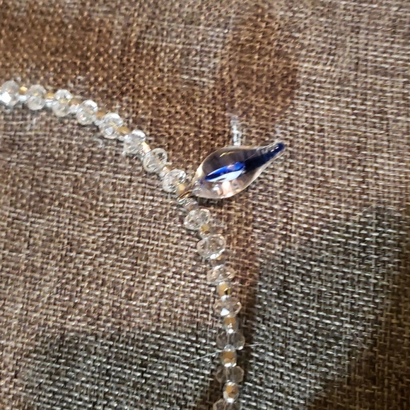 Evil eye choker / natural quartz 925 handmade - Picture 7 of 7